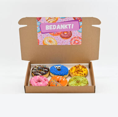 Bedankt Donut Box - Een heerlijk zoet bedankje!