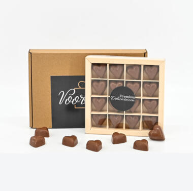 Geef Chocolade Hartjes cadeau! - Een liefdevol zoet gebaar!