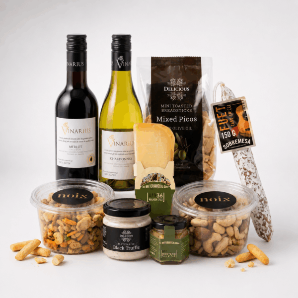 borrelbox wine & bites deluxe