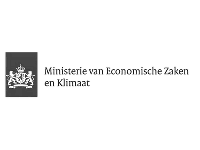 Logo ministerie grijs