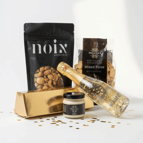 jij bent goud waard borrelbox
