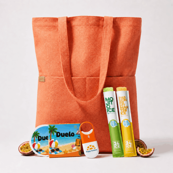 zomerpakket met tote bag en ijsjes