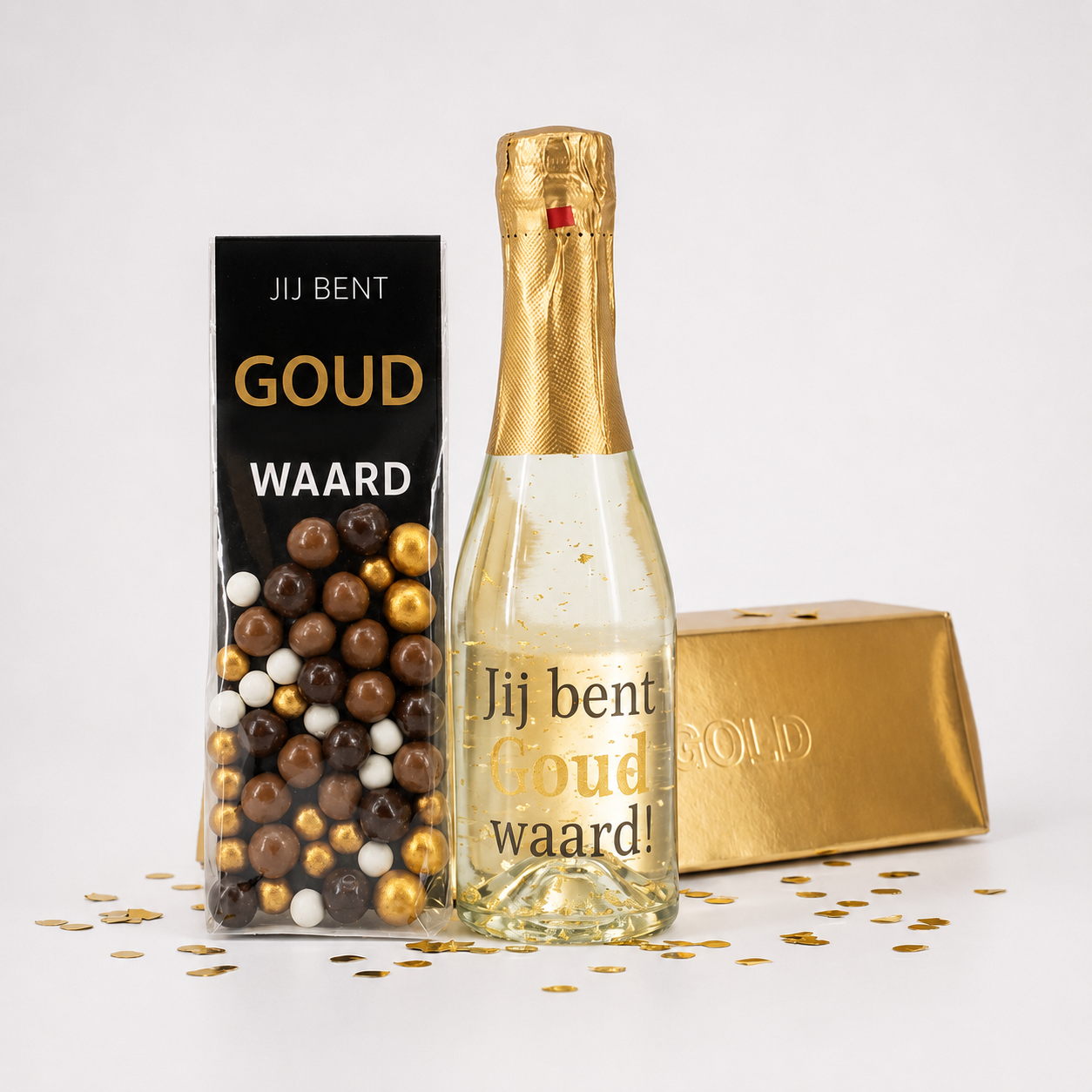 Chocoballen + champagne