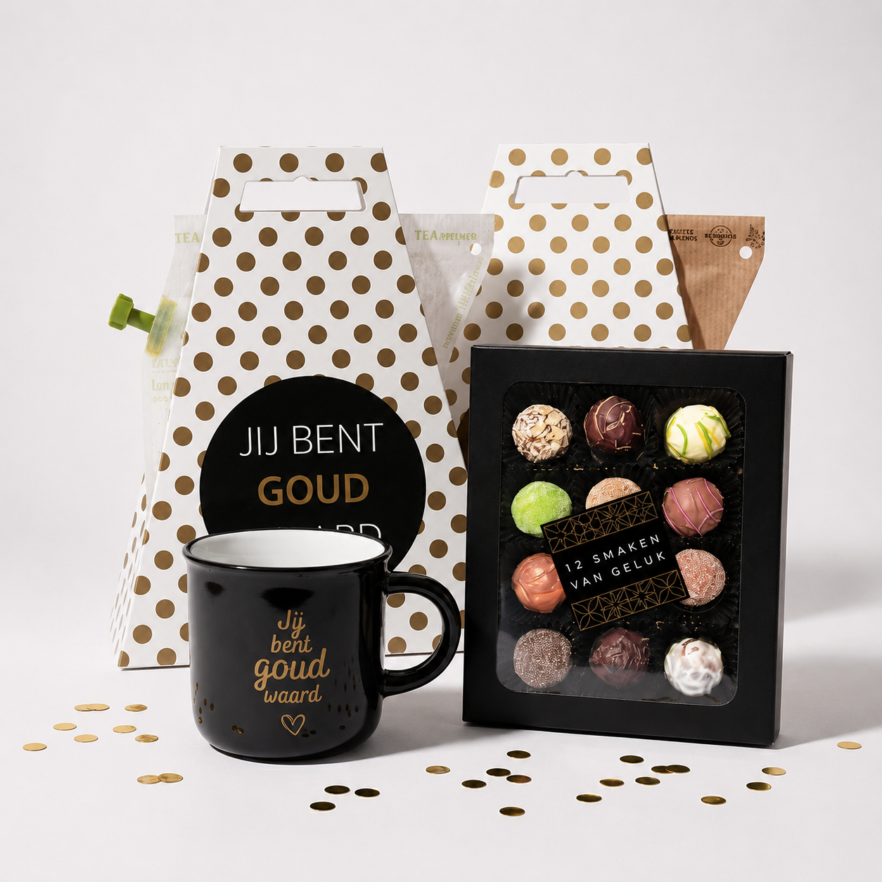 jij bent goud waard lucky you cadeaubox