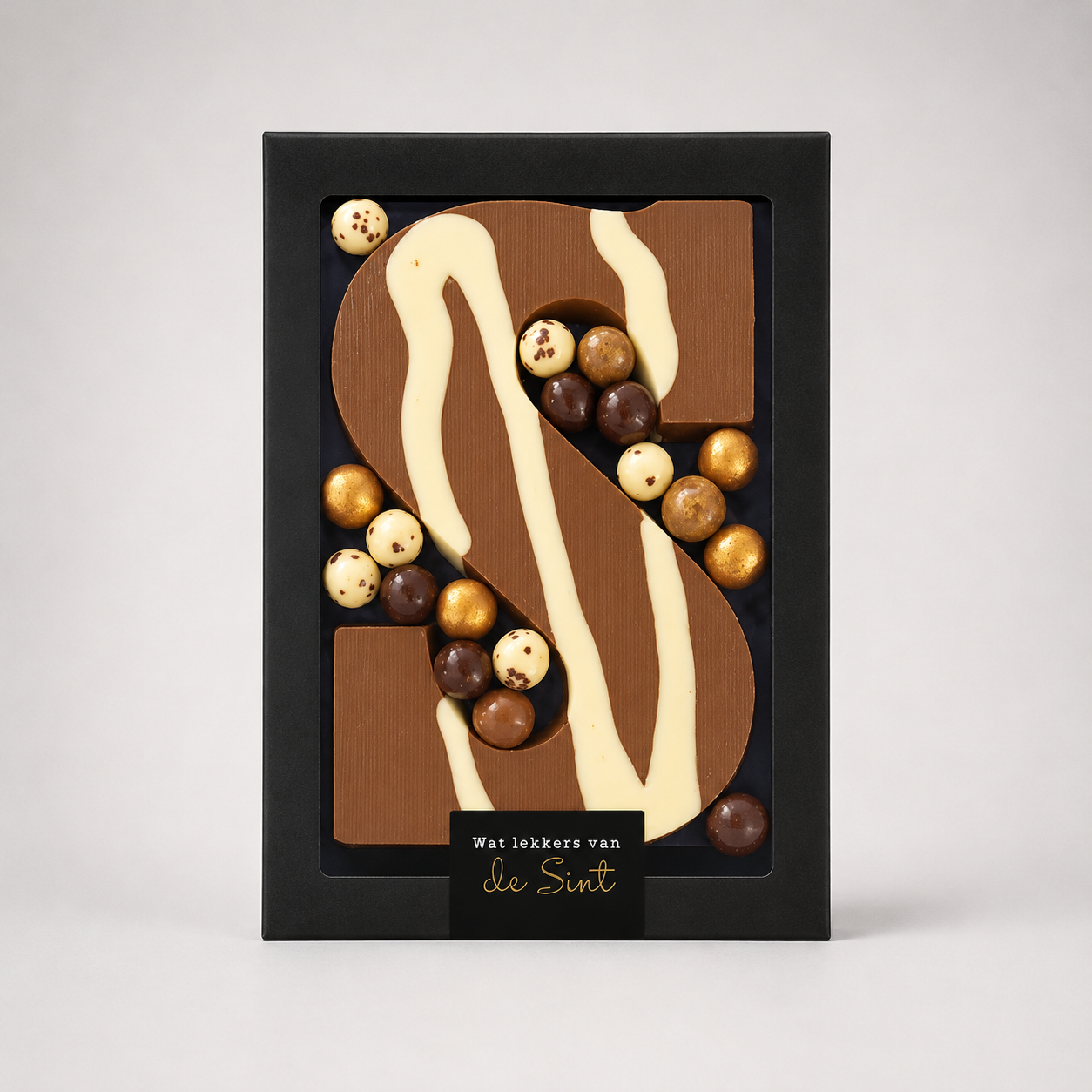 zebra chocoladeletter s