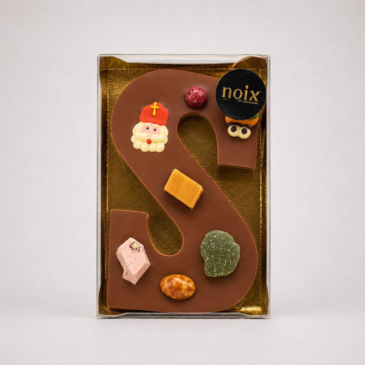 noix luxe chocoladeletter